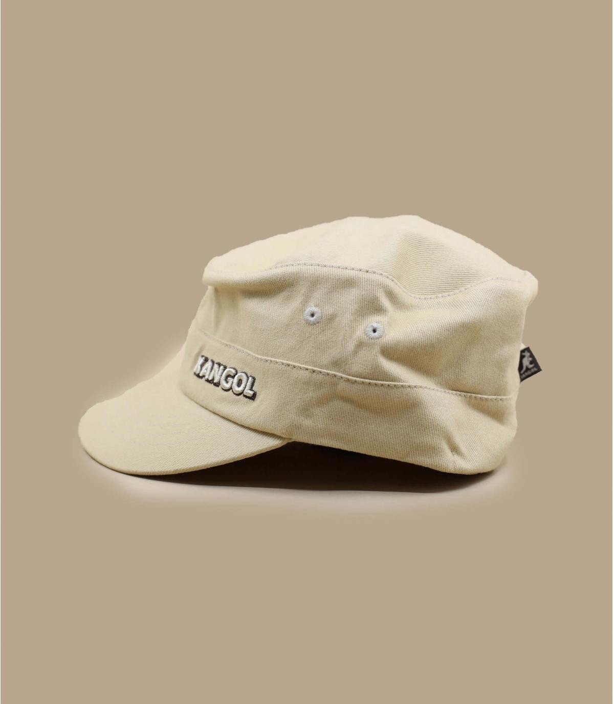 beige leger cap Kangol